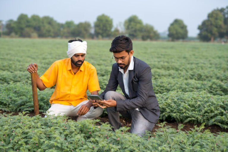 What are the significant trends and challenges in India agricultural sector and how are they impacting farmers? 